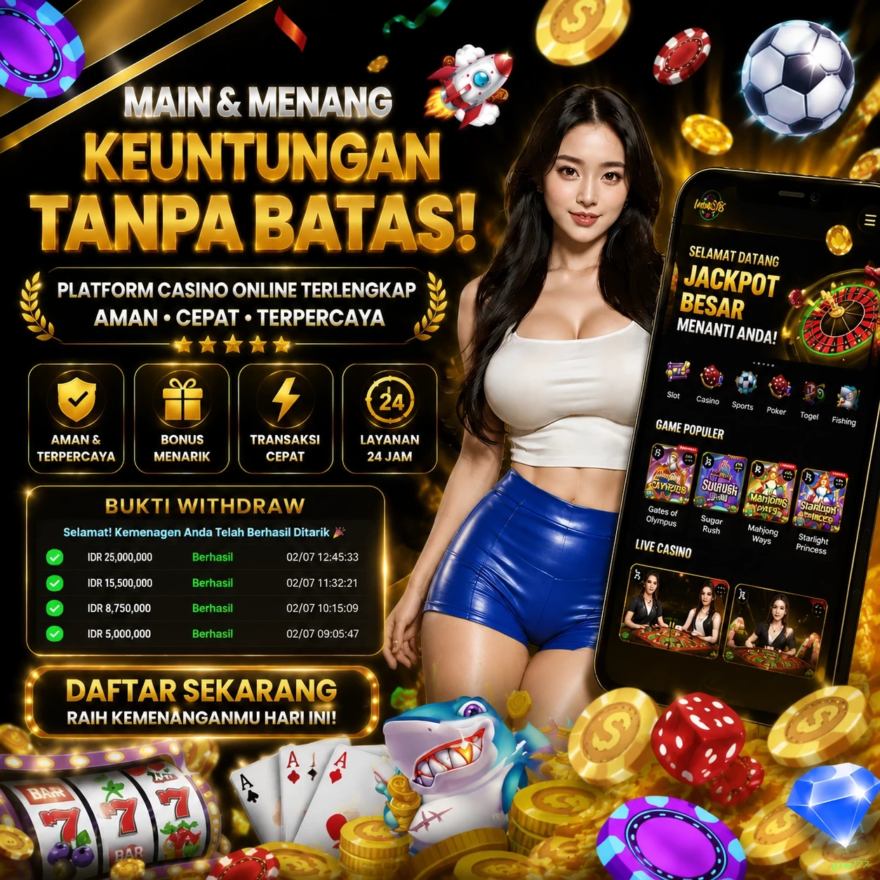 gim777 Platform Game Terpercaya untuk Pemain Indonesia